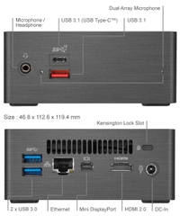 Máy bộ Gigabyte Brix GB-BRi3H-8130 i3-8130U