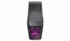 Case Cooler Master H500 (Iron Grey) kính cường lực sẵn 3 Fan Led