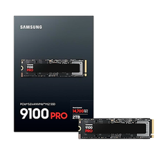 Ổ cứng SSD Samsung 9100 Pro 2TB PCIe Gen5 x4 NVMe (Đọc 14,700MB/s - Ghi 13,000MB/s | MZ-VAP2T0BW)