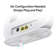Router 4G Wi-Fi TP-Link TL-MR105 (4G LTE, Wi-Fi 4, 300Mbps, Nano SIM, 2 cổng LAN/WAN)