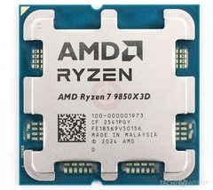 CPU AMD Ryzen 7 9850X3D (AMD AM5 - 8 Core - 16 Thread - Base 4.7Ghz - Turbo 5.6Ghz - Cache 104MB)
