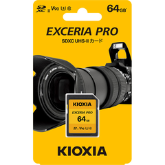 Thẻ nhớ SDXC 64GB Kioxia Exceria Pro UHS-II C10-LNPR1Y064GG4