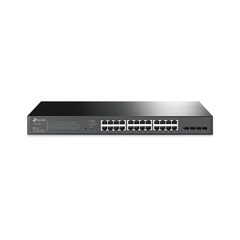 Switch TP-Link JetStream TL-SG2428P (Gigabit (1000Mbps)/ 28 Cổng/ 4 SFP/ Smart Switch/ 24 cổng PoE/ Vỏ Thép)