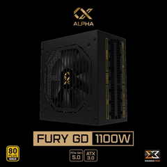 Nguồn Xigmatek FURY GD 1100 EN40535 - 1100w ( 80 Plus Gold, Full modular, PCIe 5.0)