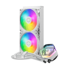 Tản Nhiệt Nước Cooler Master MasterLiquid 240 Atmos ARGB White