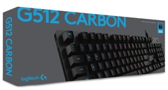 Bàn phím cơ Logitech Gaming G512 GX BLUE/CLICKY - GX BROWN/TACTILE - GX RED/LINEAR