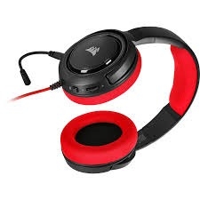 Tai nghe Corsair HS35 Stereo Carbon Blue/Green/RED CA-901119(5-8)-AP