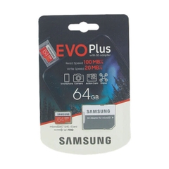 Thẻ Nhớ microSD Samsung Evo Plus 64GB (KA) Class 10 (MB-MC64KA/APC)