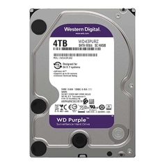 Ổ CỨNG HDD WESTERN DIGITAL 4TB PURPLE (WD43PURZ) (256MB CACHE/3.5 INCH/ SATA3)