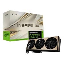 VGA MSI RTX 5070 Ti 16GB INSPIRE 3X OC PLUS