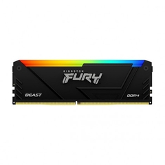 RAM Desktop Kingston 8GB DDR4 Bus 3200Mz Fury Beast RGB (KF432C16BB2A/8)
