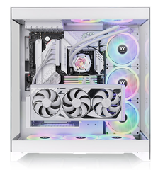 Vỏ case Thermaltake CTE E550 TG Snow Mid Tower không Fan