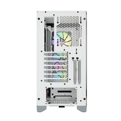 Vỏ Case Corsair iCUE 4000X RGB TG White CC-9011205-WW