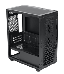 Vỏ máy tính MAGIC GM-01 BLACK GLASS CÓ SẮN 4 FAN (MATX)