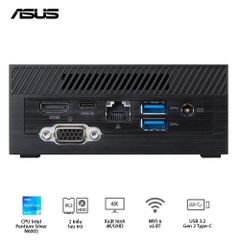 PC ASUS PN41-BBP098MV (PENTIUM N6005/WL+BT/VGA/BAREBONE) (90MR00I3-M00980)
