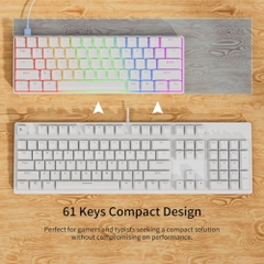 Bàn Phím Cơ Gaming Newmen GM611 (Red Switch/USB Wired)