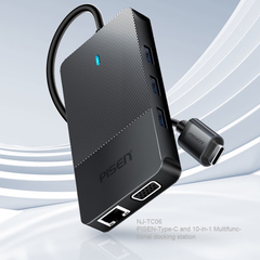 Hub chuyển Type-C 5 trong 1. HDMI+ 3xU3 +PD. (NJ-TC03)