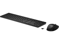 Bộ bàn phím và chuột không dây HP 650 4R013AA (2.4GHz, USB-A, màu đen)