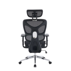 Ghế công thái học EDRA EEC229 (Full lưới, kê tay 3D, ngả 135°, đen)