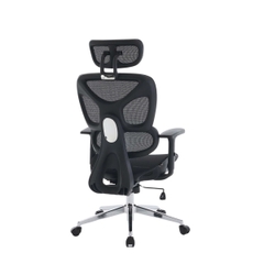 Ghế công thái học EDRA EEC229 (Full lưới, kê tay 3D, ngả 135°, đen)