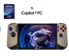 MÁY CHƠI GAME CẦM TAY MSI Claw 8 AI+ A2VM-079VN (Intel Core Ultra 7 258V | 32GB | 1TB | 8 inch FHD+ 120Hz | Win 11)