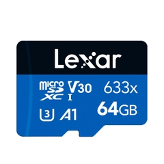 Thẻ Nhớ Micro SDXC Laxar V30 A1 Class 10 64GB UHS-I (100MB/s R) (LMS0633064G-BNNNG)