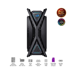 Vỏ Case Asus ROG Hyperion GR701  (Full Tower / Màu Đen )