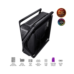 Vỏ Case Asus ROG Hyperion GR701  (Full Tower / Màu Đen )