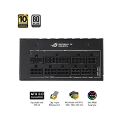 Nguồn Máy Tính Mini SFX-L Asus ROG LOKI 1000P 1000w Platinum ( ATX 3.0 - Pcie 5.0 - Full Modular)