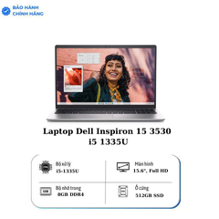 Laptop Dell Inspiron 15 3530 i5 1335U/8GB/512GB/2GB MX550/120Hz/OfficeHS/Win11 (71014840)