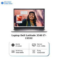 Laptop Dell Inspiron 3530 71026454 (Intel Core i7-1355U | 16GB | 512GB | Intel Iris Xe | 15.6 inch FHD | Win 11 | Office | Đen)