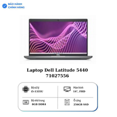 Laptop Dell Latitude 5440 71027556 (Intel Core i5-1335U | 8GB | 256GB | 14 inch FHD | NoOS | Xám)