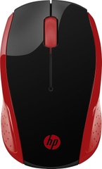 Chuột không dây HP 200 2HU82AA (2.4GHz, 1000 DPI, 3 nút, đỏ)