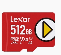 Thẻ nhớ Lexar PLAY microSDXC 512GB UHS-I Card LMSPLAY512G-BNNNG