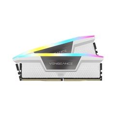 Bộ nhớ trong Corsair DDR5, 6000MHz 32GB 2x16GB DIMM, VENGEANCE RGB Black Heatspreader, RGB LED, 1.25V