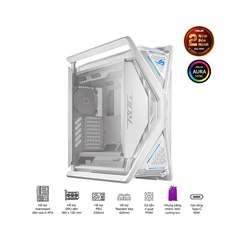 Vỏ Case Asus GR701 ROG Hyperion White Edition (eATX/Full Tower/ Màu Trắng)