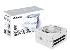 Nguồn Gigabyte Aorus Elite GP-AE1000PM PG5 ( 1000w, Platinum, ATX 3.0, Pcie 5.0, 28200-AE10W-1CEUR)