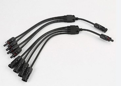 Cặp Jack kết nối chữ Y phân 4 nhánh MC4 GV-Y4