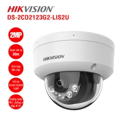 Camera IP Dome 2MP Hikvision DS-2CD2123G2-LIS2U