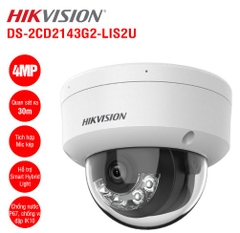 Camera IP Dome 4MP Hikvision DS-2CD2143G2-LIS2U