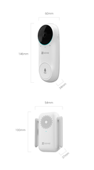 Bộ chuông cửa có hình không dây EZVIZ CS-DB2C