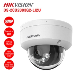 Camera IP Dome 8MP Hikvision DS-2CD2183G2-LIS2U