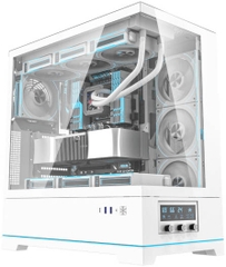 Vỏ case DarkFlash DY451 Pro White