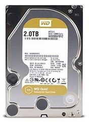 Ổ cứng Western Digital Gold 2TB SATA 3 128MB Cache 7200RPM WD2005FBYZ