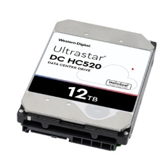 HDD WD Ultrastar HC520 12TB 3.5 inch SATA Ultra 512E SE HE123 256MB Cache 7200RPM HUH721212ALE604