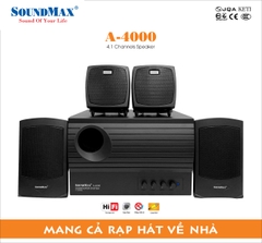 Loa vi tính SoundMax A-4000/4.1 (60W RMS)