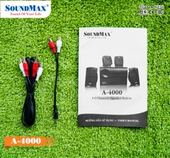 Loa vi tính SoundMax A-4000/4.1 (60W RMS)