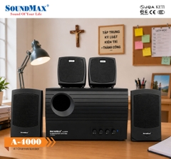 Loa vi tính SoundMax A-4000/4.1 (60W RMS)