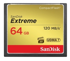 Thẻ Nhớ CompactFlash (CF) SanDisk Extreme 64GB 800X SDCFXSB-064G-G46