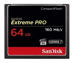 Thẻ Nhớ CompactFlash (CF) SanDisk Extreme Pro 64GB 1067X SDCFXPS-064G-X46